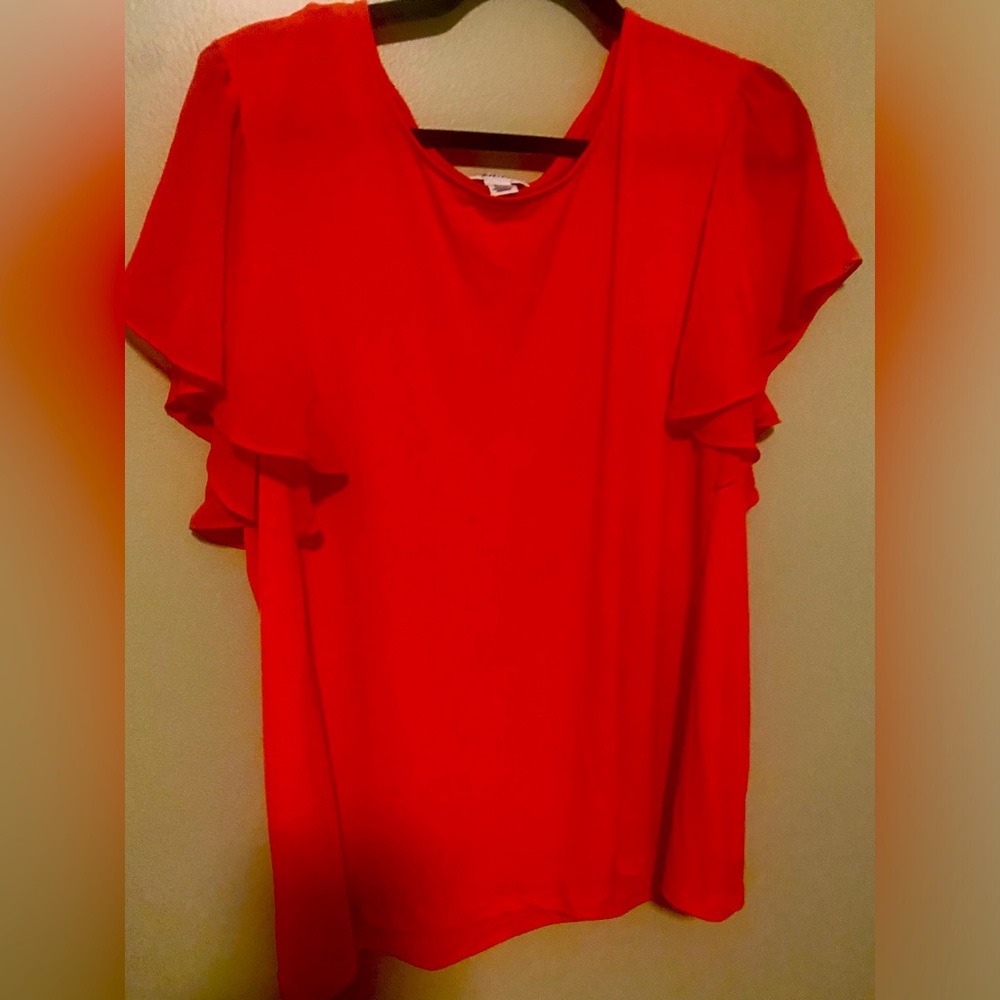 Calvin Klein women’s xl short sleeve blouse